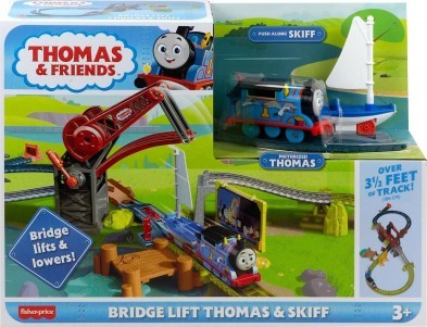 Thomas & Friends TrackMaster Bridge Lift Thomas & Skiff